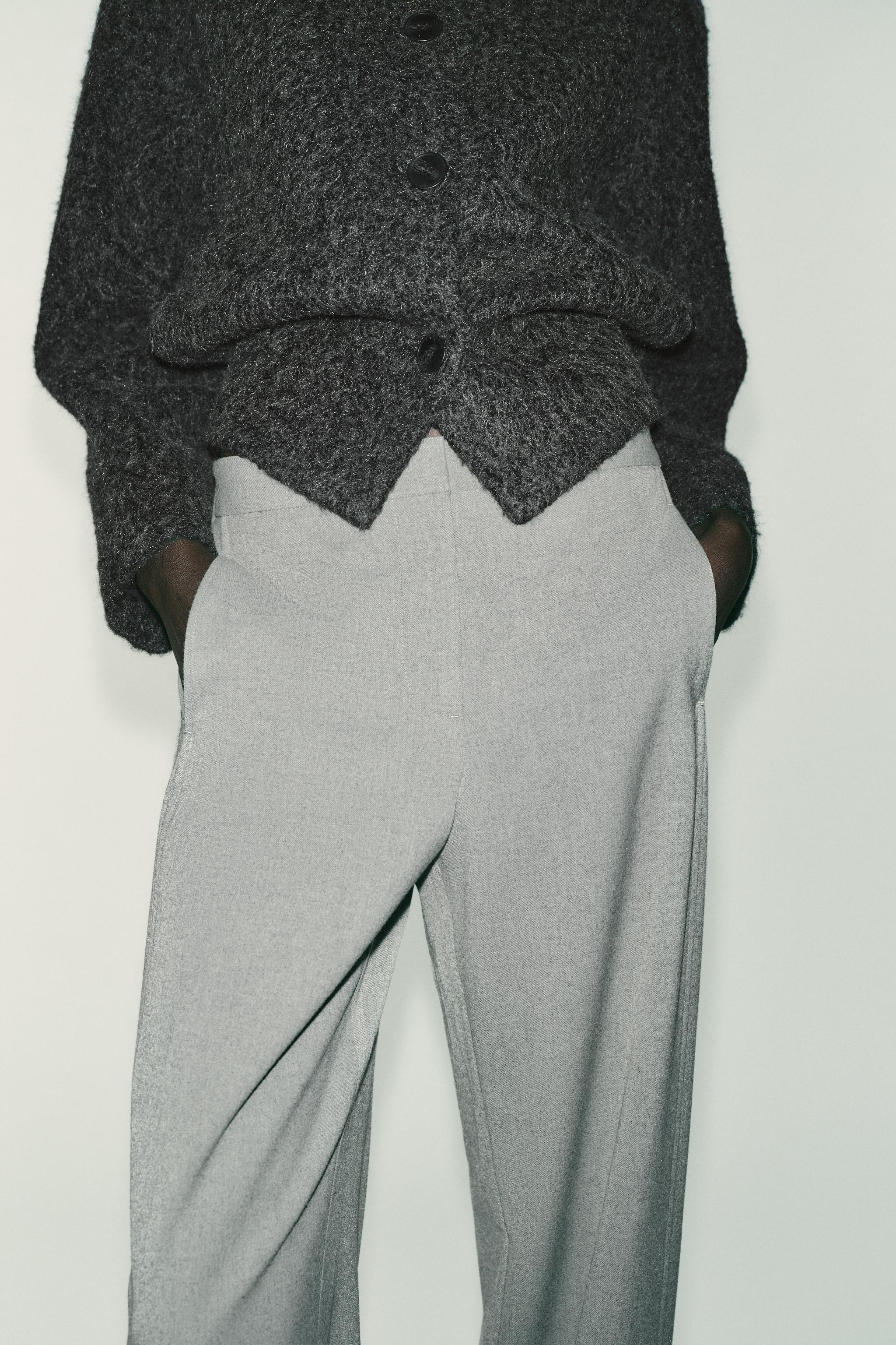 PANTALON DROIT TAILLE NORMALE